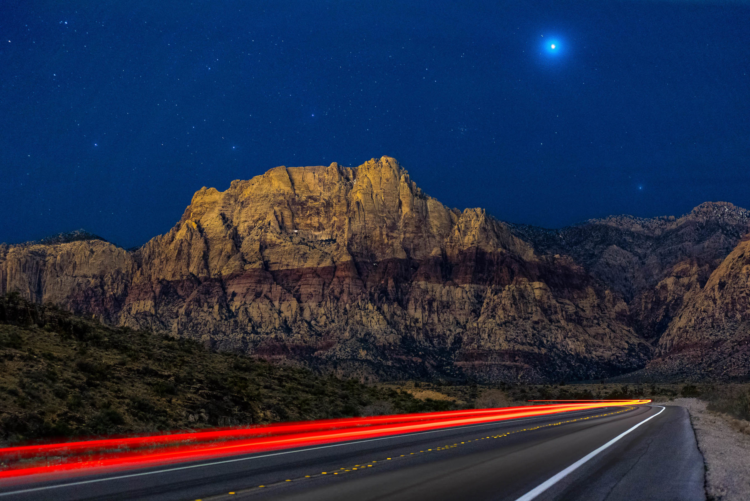 Night Photography at Red Rock Canyon