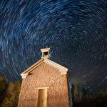 Star Trail at Grafton Church